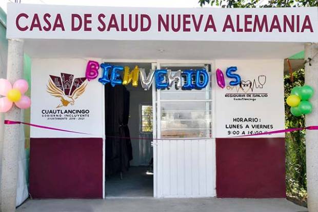 Casas de Salud y Dispensarios Médicos continúan brindando atención gratuita en Cuautlancingo