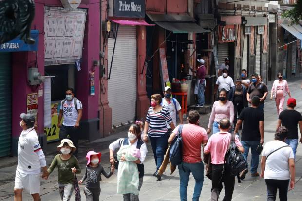 Comercio repunta apenas 30% en el centro histórico de Puebla