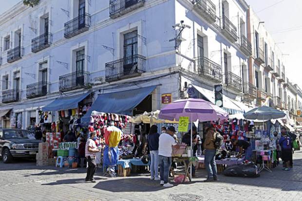 Para fiestas decembrinas se hará reubicación de ambulantes: Ayuntamiento de Puebla