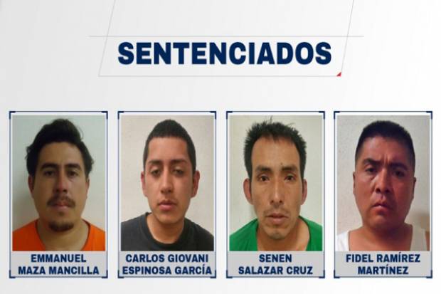 Sentencian a homicidas de menor y violadores de dos mujeres en la autopista México-Puebla