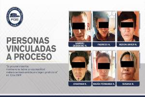 Fiscalía de Puebla vinculó a proceso a banda de narcomenudistas
