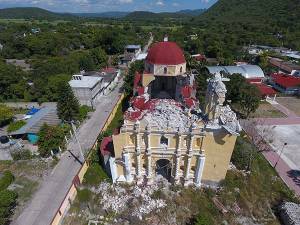 El 51% de los templos de la zona sur de Puebla, sin ser reconstruidos a dos años del sismo