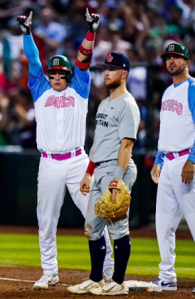 Clásico de Beisbol: México derrota 2-1 a Gran Bretaña y va por su pase ante Canadá