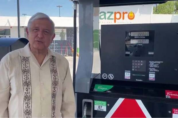 AMLO ya ni la burla perdona: dice que ya no hay gasolinazos