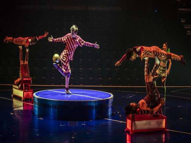 Así es el Messi 10 del Cirque du Soleil