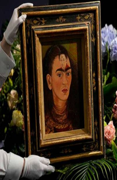 Cuadro &quot;Diego y yo&quot; de Frida Kahlo impone récord de venta en 34.9 millones de dólares