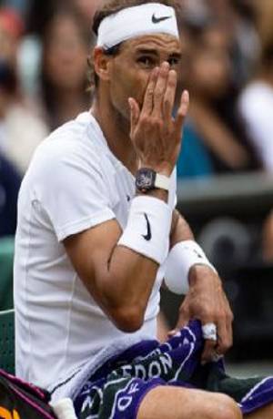 Rafael Nadal se baja de Wimbledon por lesión