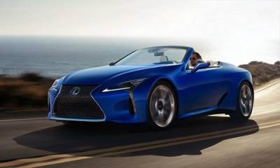 Lexus LC 500 Convertible, el deportivo japonés se descubre