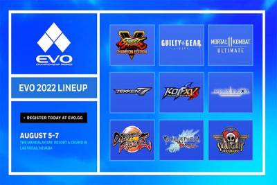 EVO 2022: Fecha, horarios, juegos y dónde ver