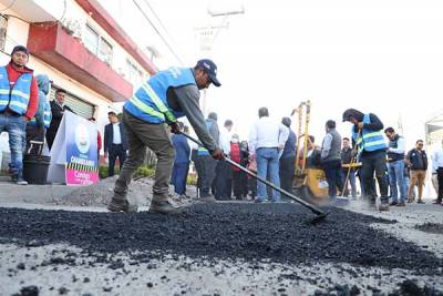 Arranca Bacheo 2023 en Puebla capital; taparán 36 mil