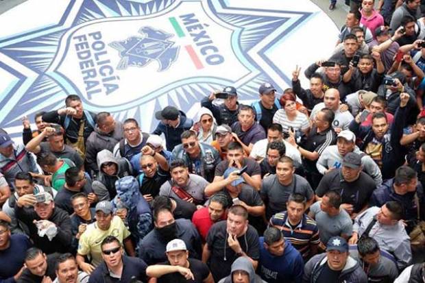 Policías federales convocan a paro nacional este 4 de julio