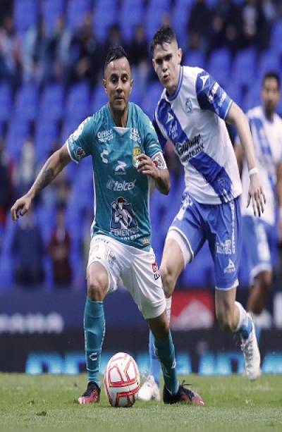 Club Puebla y León reparten puntos en el Cuauhtémoc