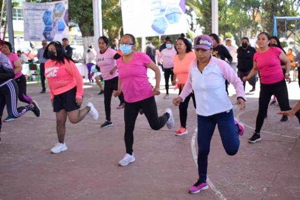 Jornada de Salud y Deporte del Inpode en San Sebastián de Aparicio