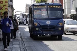 ¡Atención! Rutas de transporte en el Centro Histórico de Puebla serán reubicadas