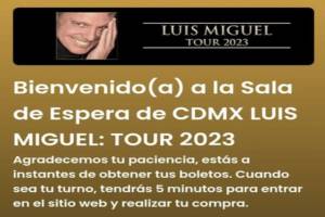 Luis Miguel en Puebla: Hasta 90 mil personas en espera registra la venta de boletos