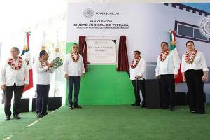 Barbosa Huerta y Héctor Sánchez inauguran la Ciudad Judicial de Tepeaca