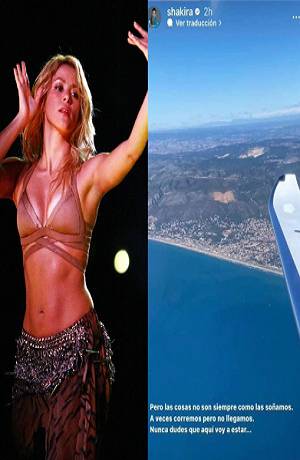 Shakira se despide de Barcelona para instalarse en Miami