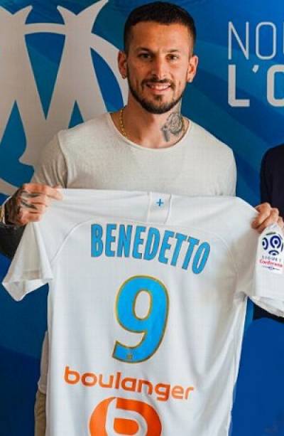 Darío Benedetto fue presentado por el Olympique de Marsella