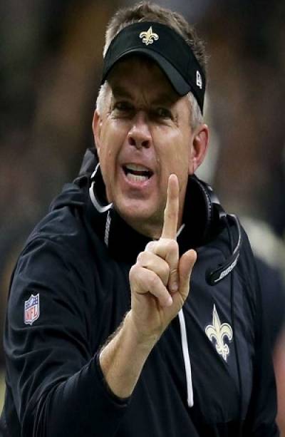 NFL: Sean Payton, coach de Nueva Orleans, primer positivo de COVID-19