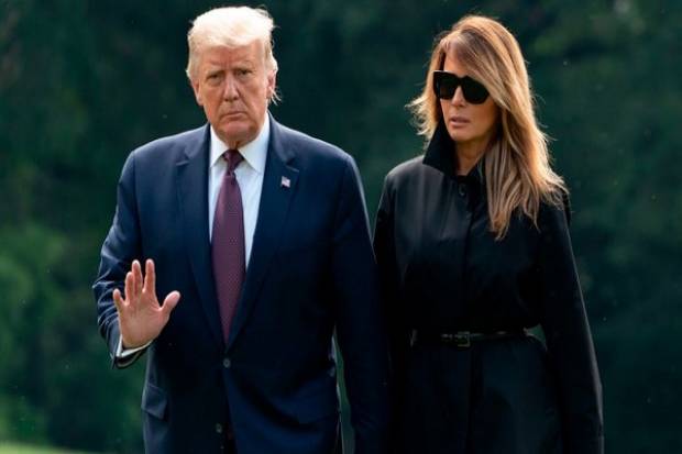 Donald y Melania Trump dieron positivo a COVID-19