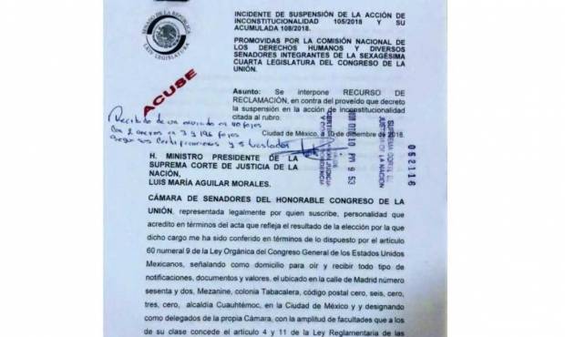 Batres y Monreal impugnan ante la SCJN suspensión a la Ley de Remuneraciones