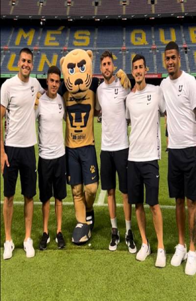 Pumas conoce el Camp Nou; invitarán al Barcelona a CU