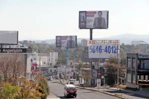 Van contra 147 espectaculares; publicidad electoral no es competencia de gobierno estatal: Manrique