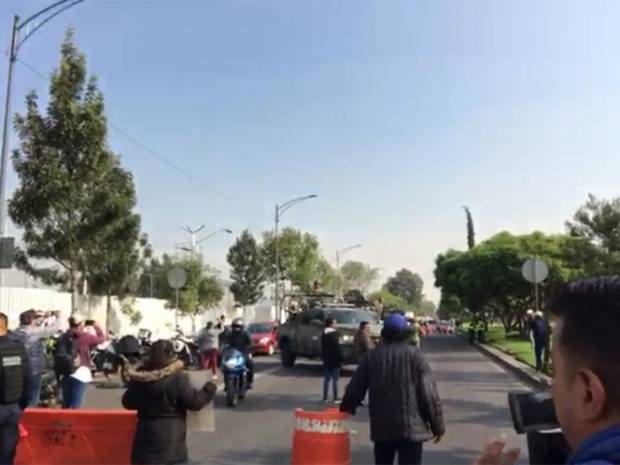 Guardia Nacional llega al centro de mando tomado por policías federales