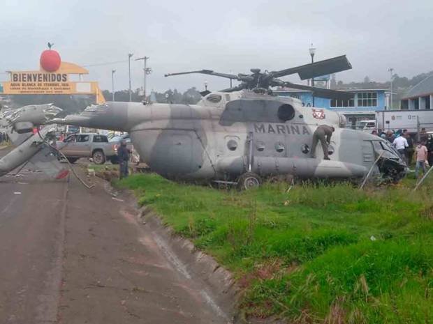 VIDEO. Así cayó helicóptero de Semar donde viajaba secretario de Veracruz