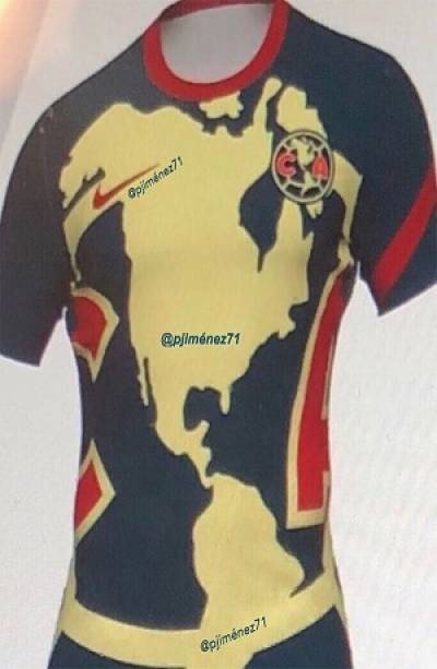 Filtran posibles uniformes del América para la próxima temporada