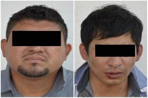 Estos son los asaltantes de cuentahabiente detenidos en Puebla; les encuentran 30 mil pesos