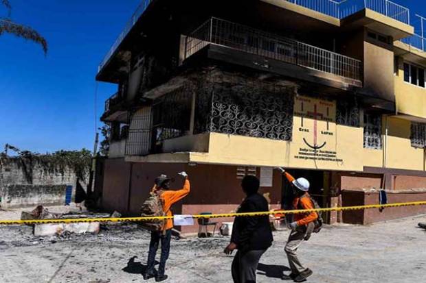 Mueren 15 niños durante incendio en un orfanato