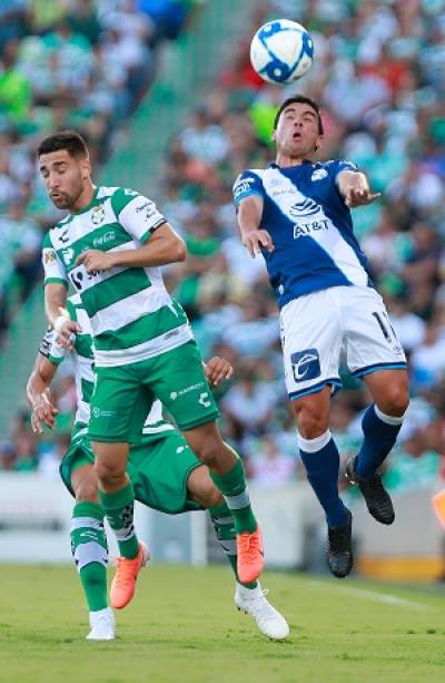 Club Puebla en picada; cayó 4-1 ante Santos