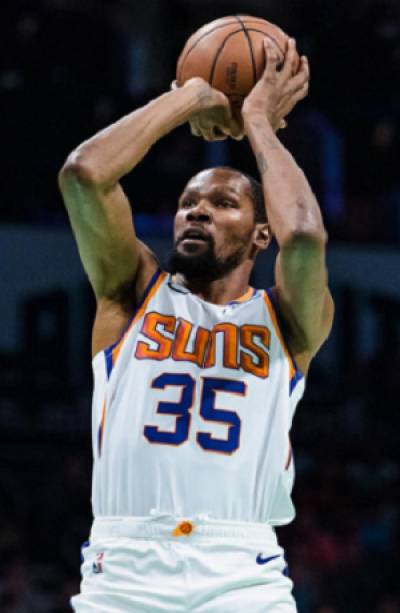 Kevin Durant debuta con triunfo con Suns de Phoenix