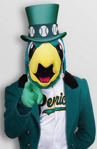 Pepe Perico va por el título de la mejor mascota de la Liga Mexicana de Beisbol