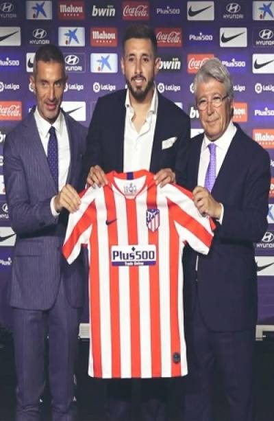 Héctor Herrera es el #16 del Atlético de Madrid