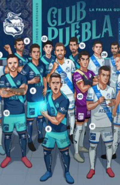 Club Puebla nuevamente sorprende con la foto oficial del equipo