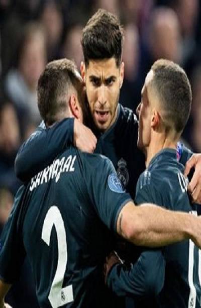 Real Madrid sacó ventaja de su visita al Ajax en la Champions League