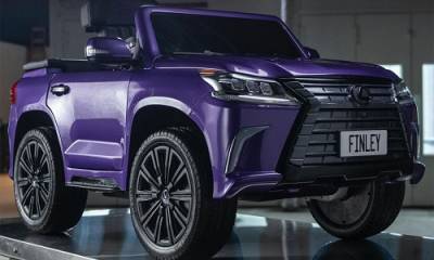 Presentan Lexus LX para menores con parálisis cerebral