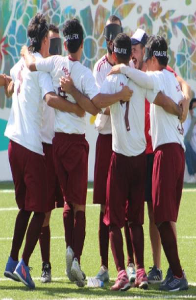 México es tercer lugar del Blind Football World Grand Prix Puebla 2022