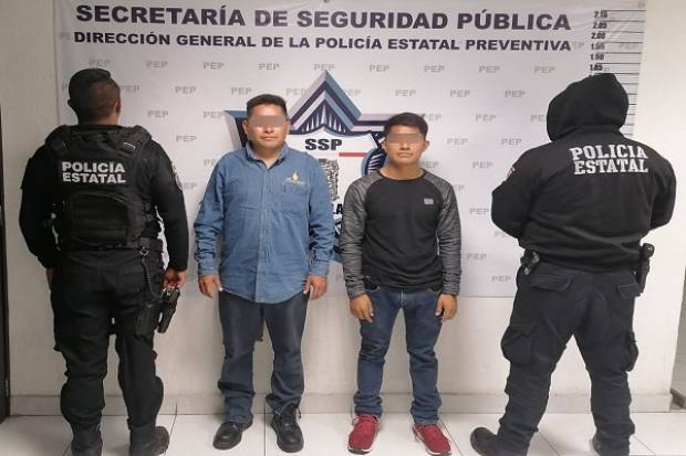 Huachigaseros son detenidos por la policía estatal en Puebla