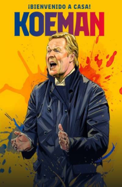 Ronald Koeman es el nuevo DT del Barcelona