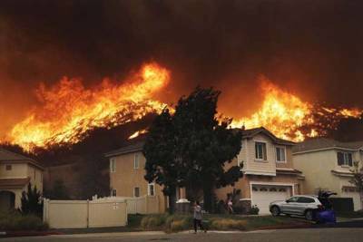 En California el fuego arrasó con el esfuerzo de años de muchos