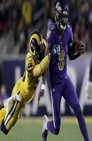 NFL: Ravens apabulló 45-6 a los Rams