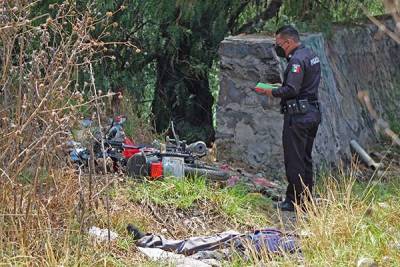 Al doble el número de motociclistas lesionados por accidentes en Puebla capital