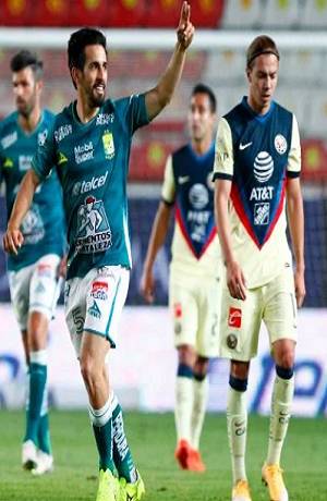 América salió derrotado 3-2 ante León en partido celebrado en Aguascalientes