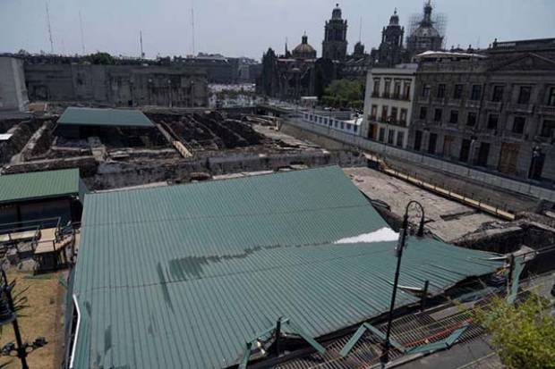 Techos del Templo Mayor, a punto de colapsar