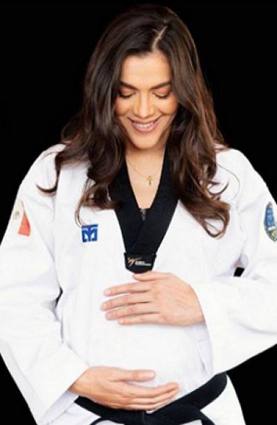 María del Rosario Espinosa, taekwondoína mexicana, será mamá de una niña