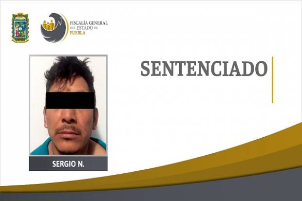 Feminicida de San Martín Texmelucan pasará 42 años en prisión