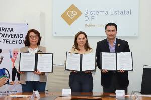 SEDIF y Fundación Teletón firman convenio para servicios de rehabilitación